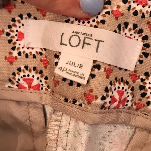 LOFT Riviera Julie Fit Pants - Picture 6 of 6